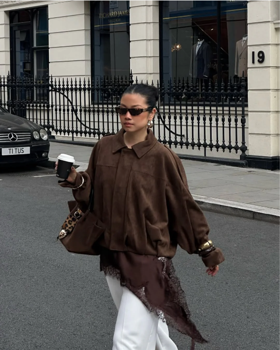 Jadwiga | Kurtka Suede Urban Touch