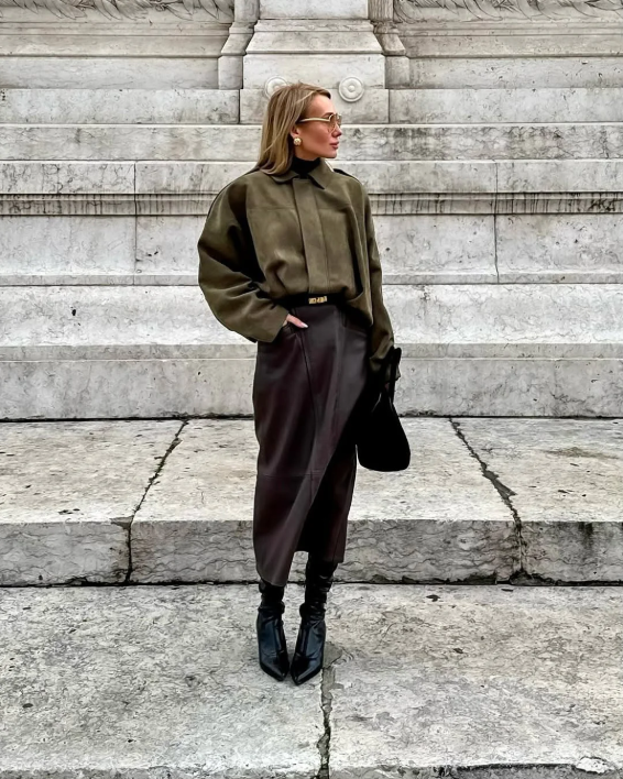 Jadwiga | Kurtka Suede Urban Touch