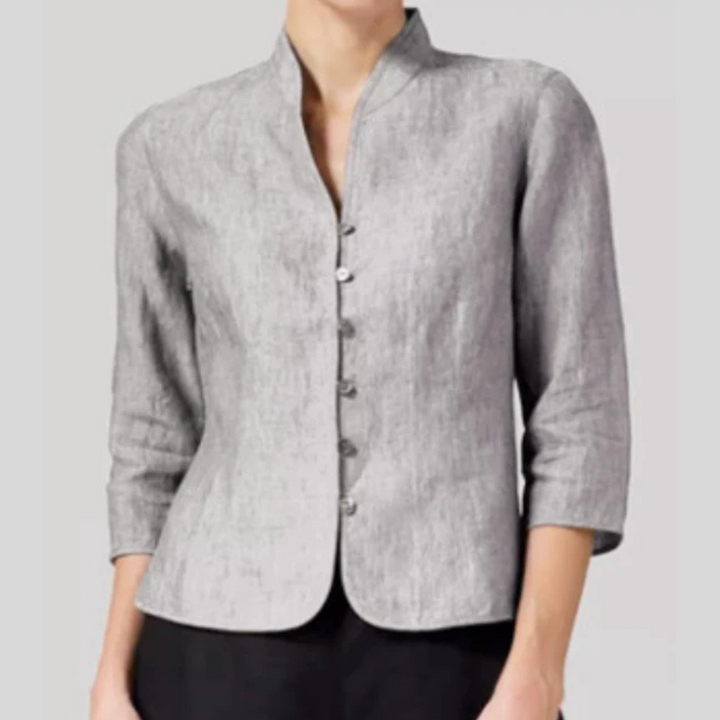 Genowefa | Lniana Bluzka Pure Linen