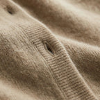 Welvona - Swobodny Kardigan Z Okrągłym Dekoltem