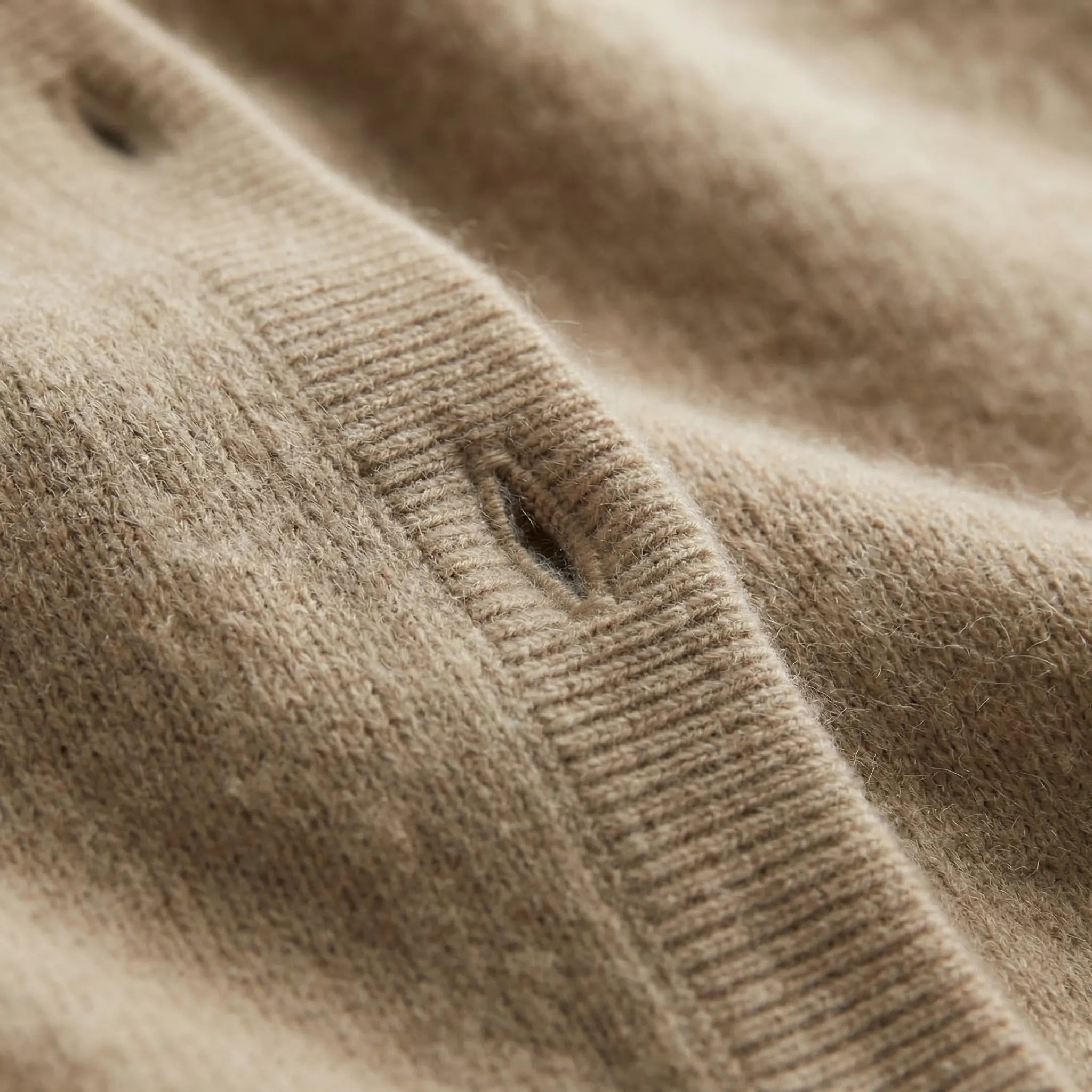 Welvona - Swobodny Kardigan Z Okrągłym Dekoltem