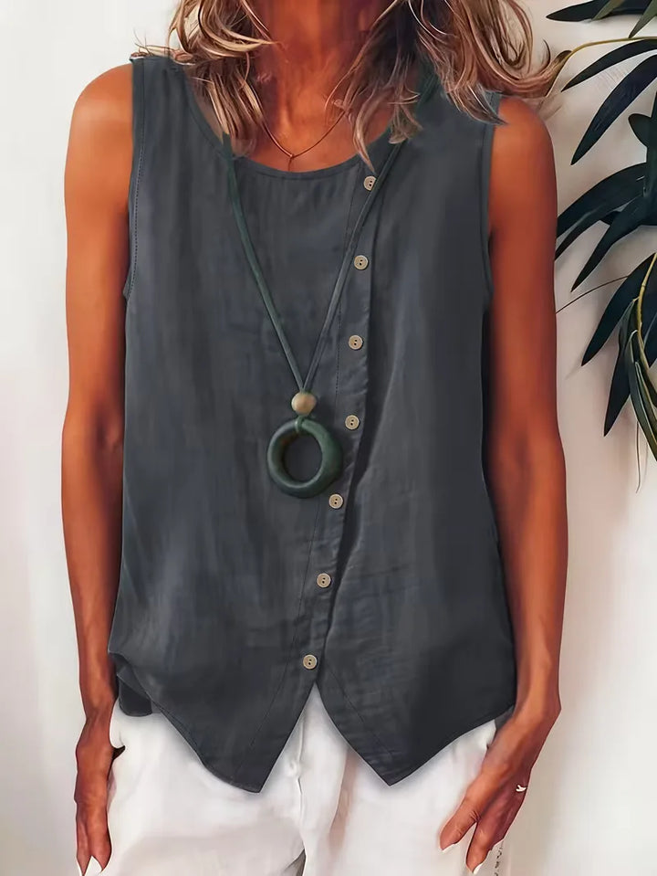 Marta | bluzka boho z guzikami