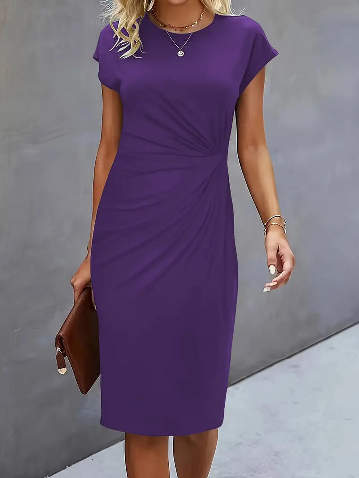 Milena | Elegancka Sukienka Midi Damska