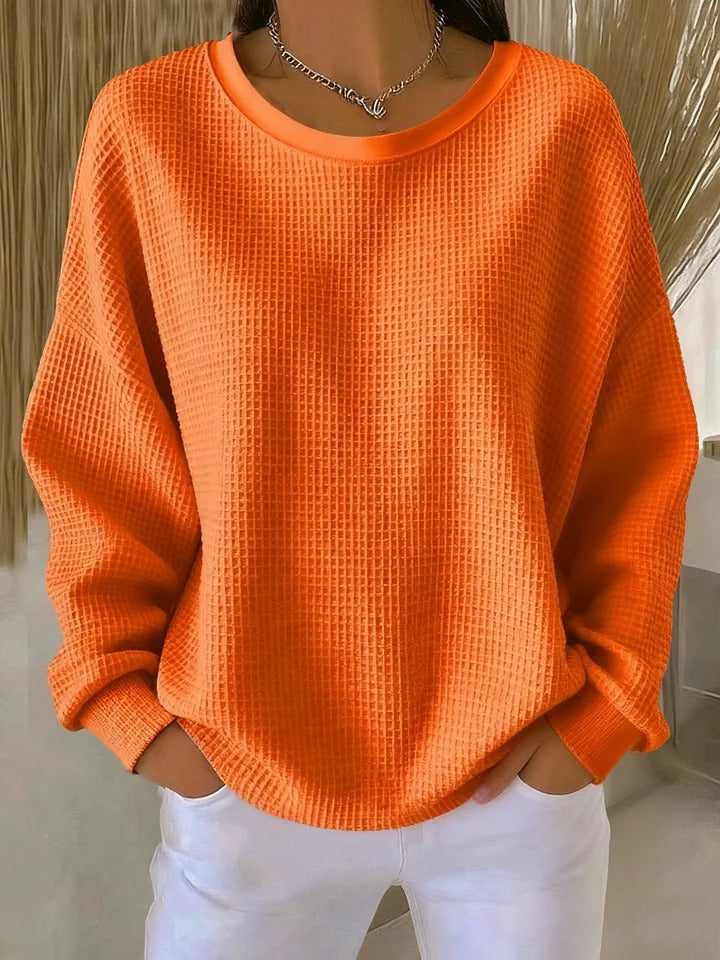 Henryka | Oversize Sweter z Długim Rękawem