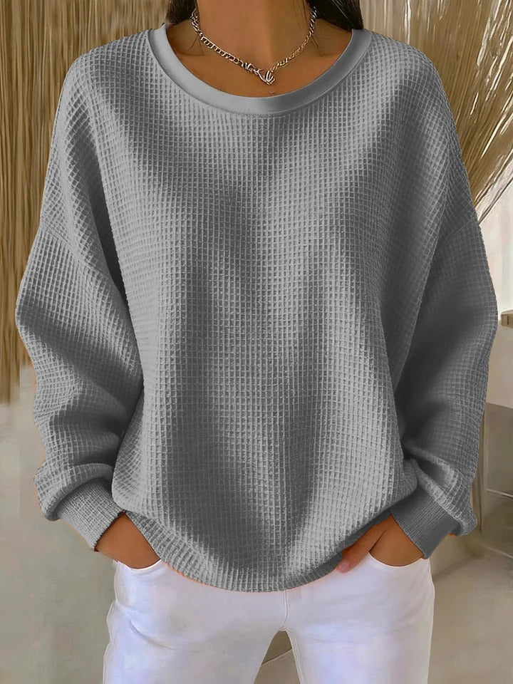 Henryka | Oversize Sweter z Długim Rękawem