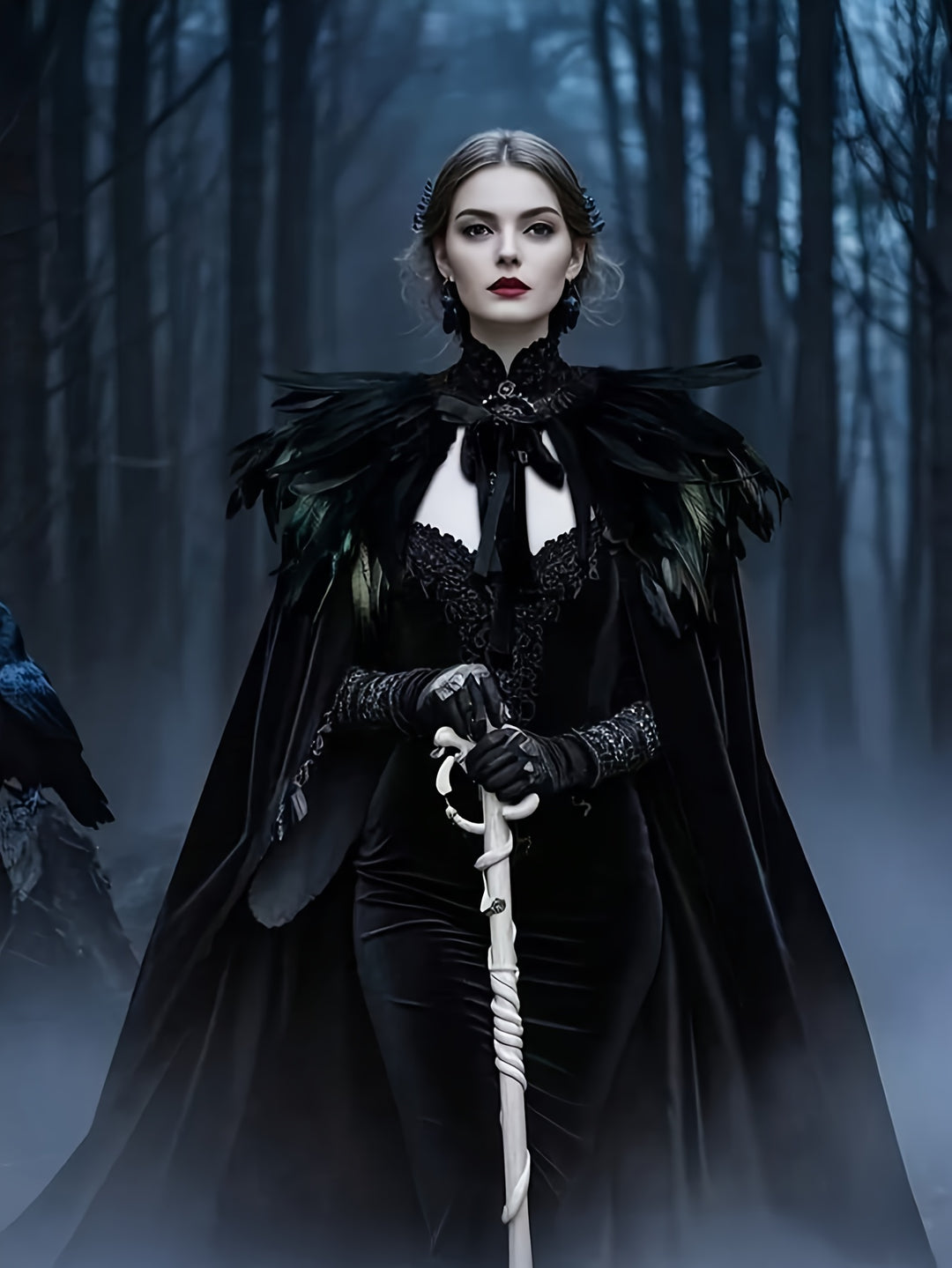 Kalina75 | Peleryna z kapturem na Halloween