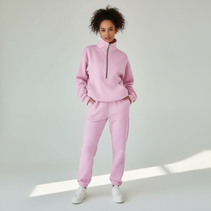 Ewelina | Komplet Lounge Half Zip Balance