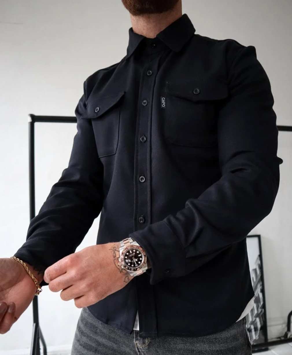 Oskar | Koszula Kurtka Męska Overshirt