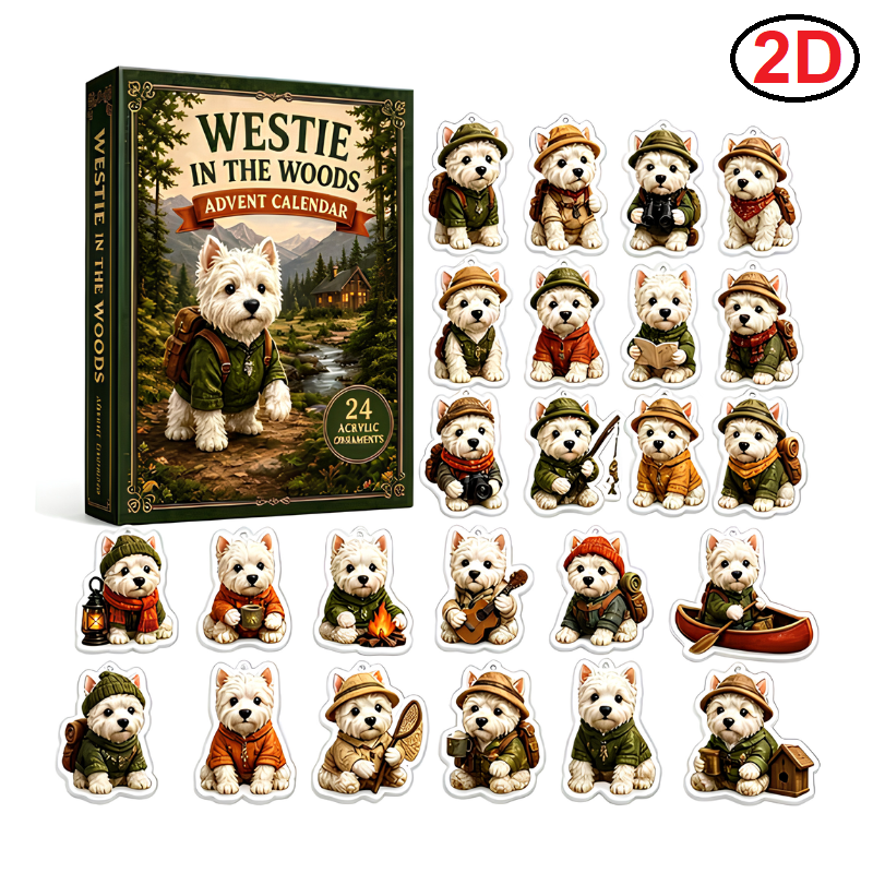 Tadek | Kalendarz adwentowy z westie