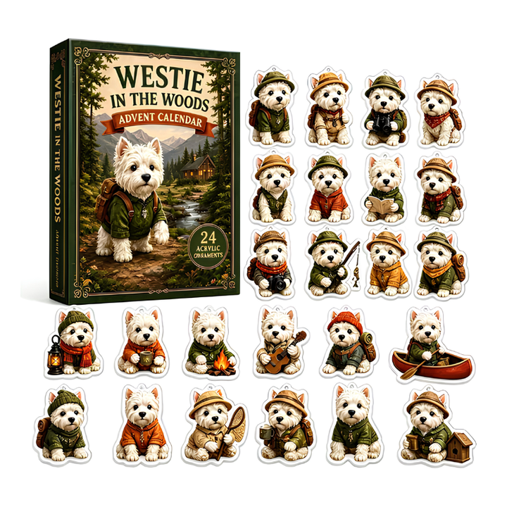 Tadek | Kalendarz adwentowy z westie