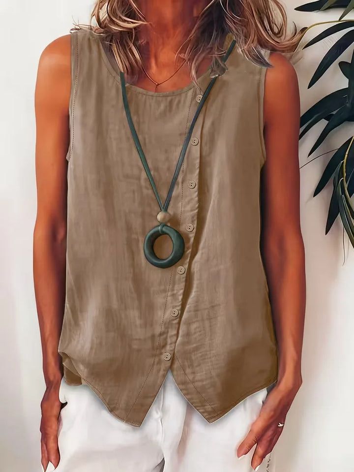 Marta | bluzka boho z guzikami