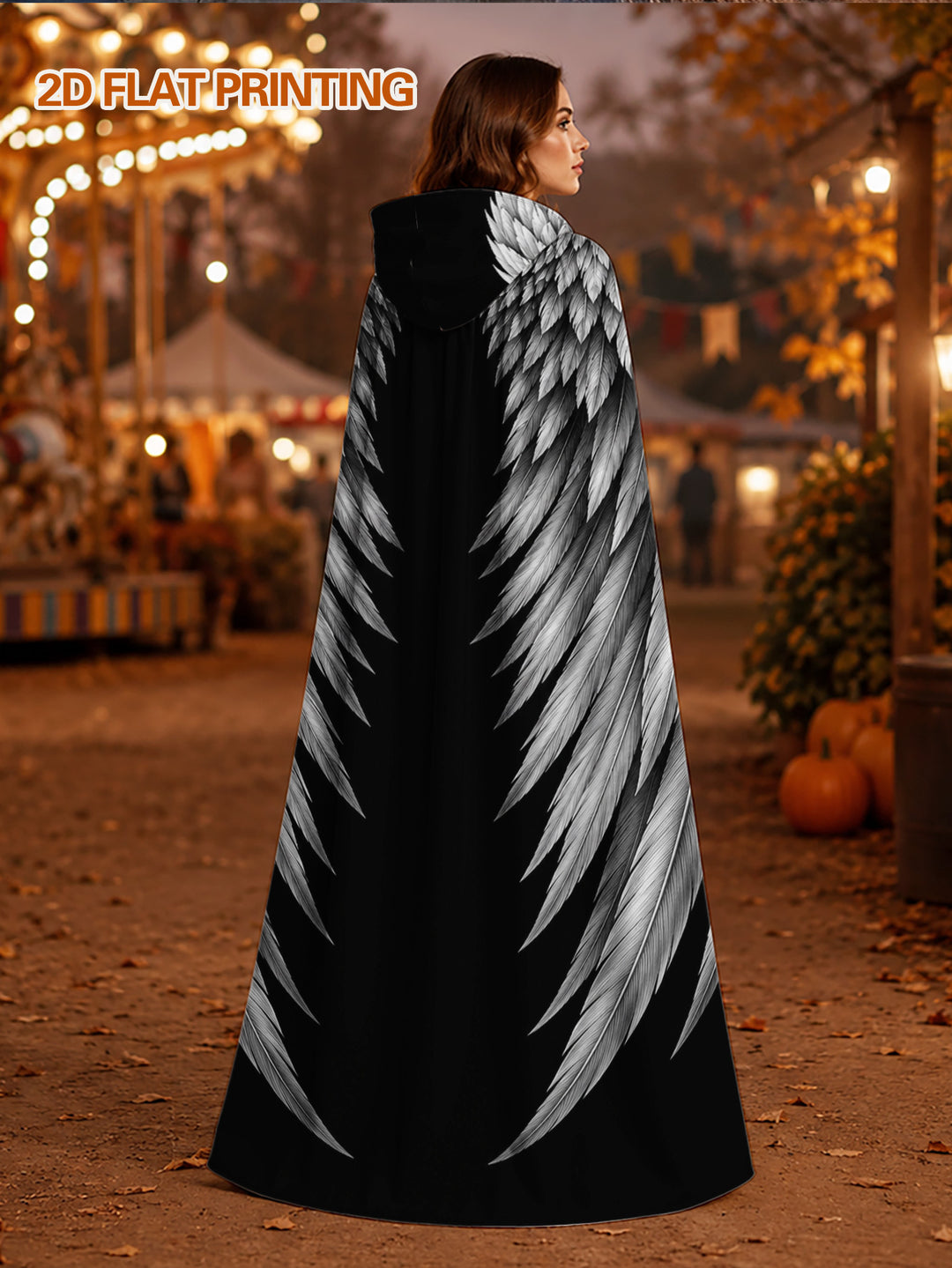 Kalina67 | Peleryna z kapturem na Halloween