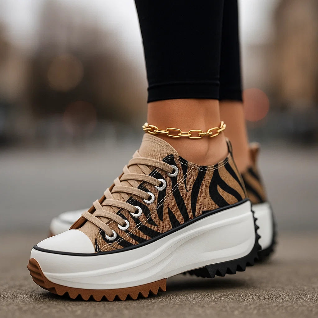 Iga | Sneakersy Damskie na Platformie