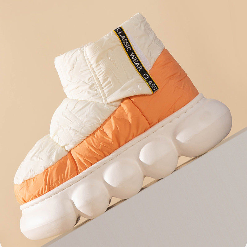 Ocieplone buty domowe damskie w różnych kolorach