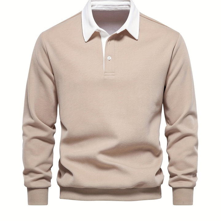 Dawid bluza polo z długim rękawem