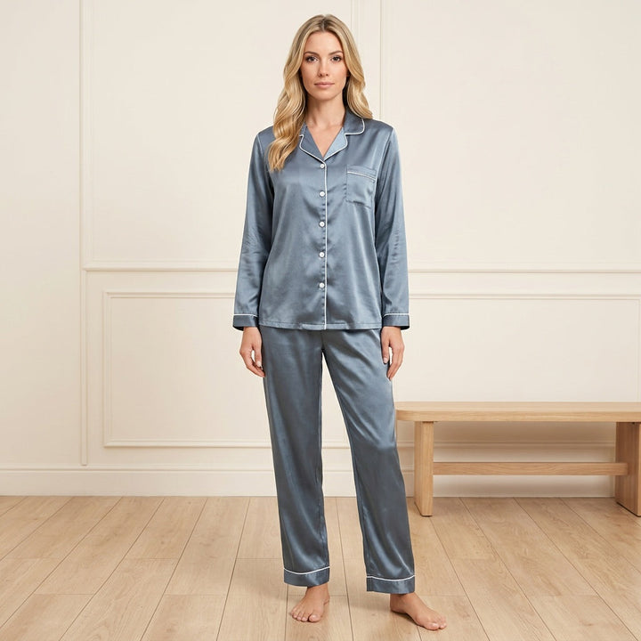 Honorata | Satynowy Komplet Dream Comfort