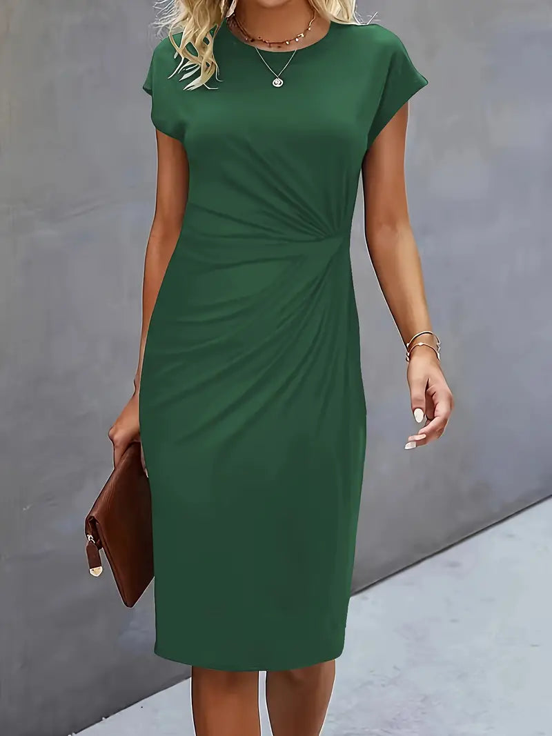 Milena | Elegancka Sukienka Midi Damska