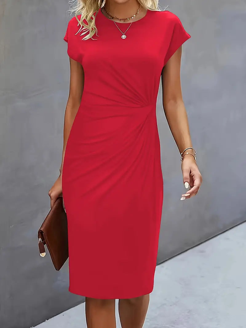 Milena | Elegancka Sukienka Midi Damska