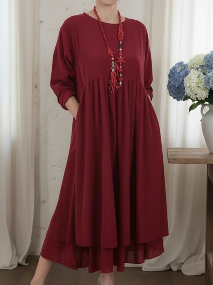 Danuta | Sukienka Midi Soft Elegance