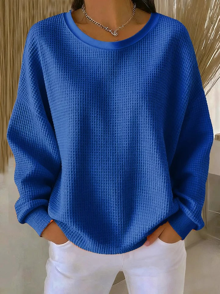 Henryka | Oversize Sweter z Długim Rękawem