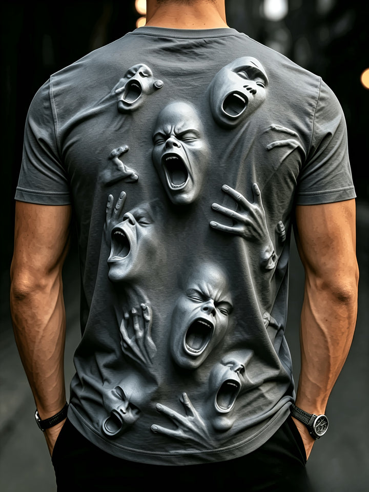 Benedykt | Męski t-shirt z nadrukiem