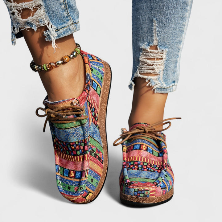 Izabela | Sneakersy Artistic Comfort