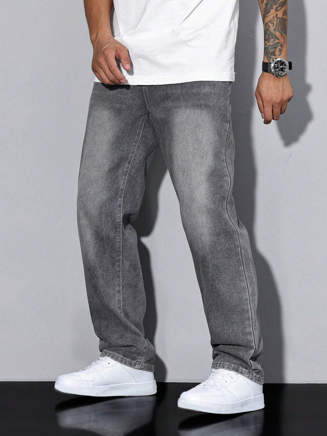 Kacper | Męskie Jeansy Loose Fit