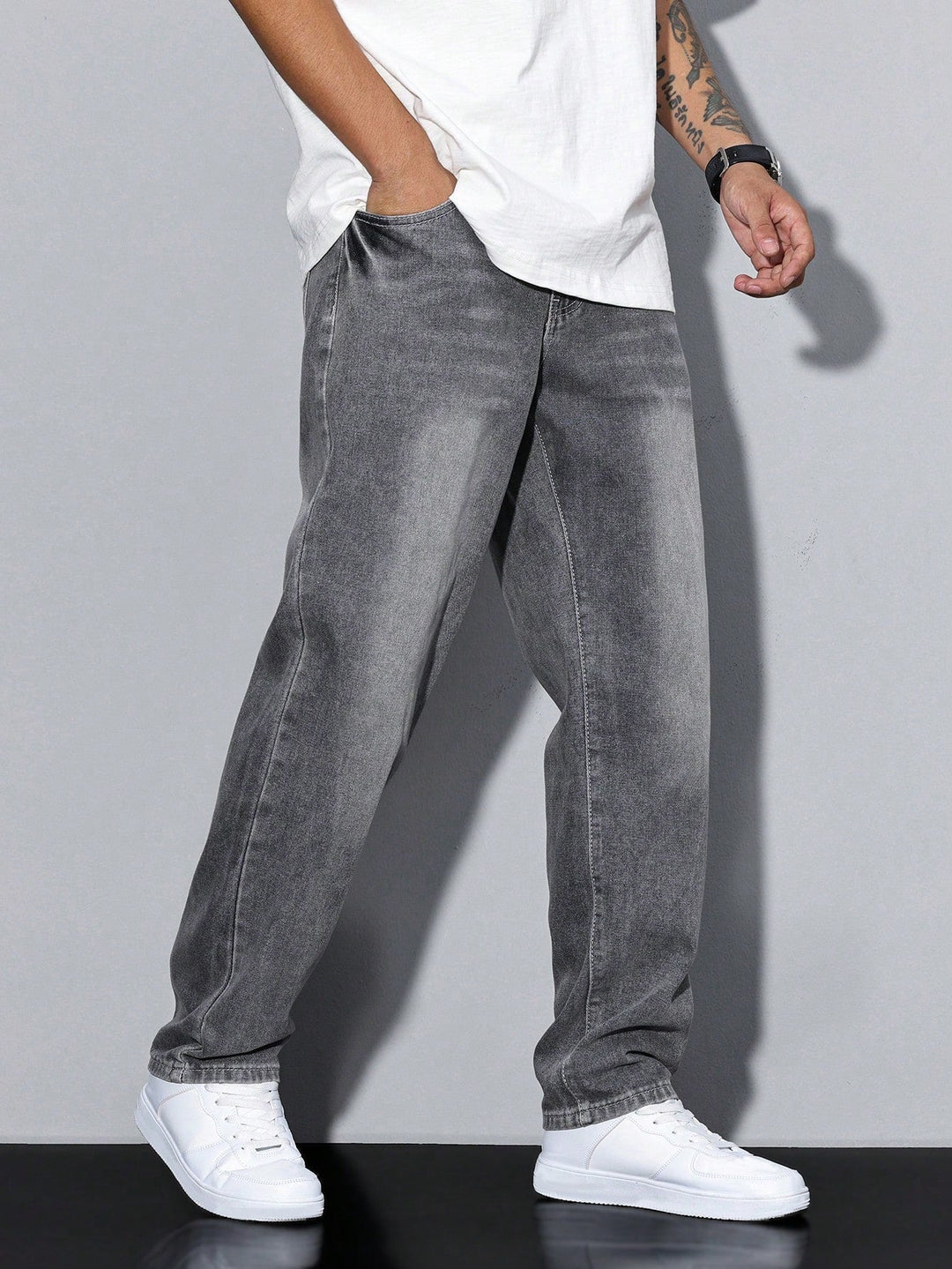 Kacper | Męskie Jeansy Loose Fit