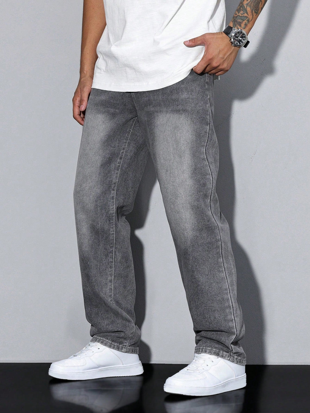 Kacper | Męskie Jeansy Loose Fit