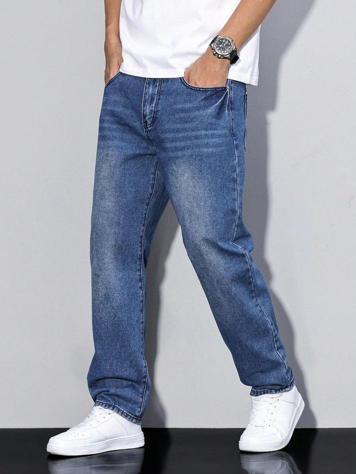 Kacper | Męskie Jeansy Loose Fit