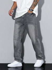 Kacper | Męskie Jeansy Loose Fit