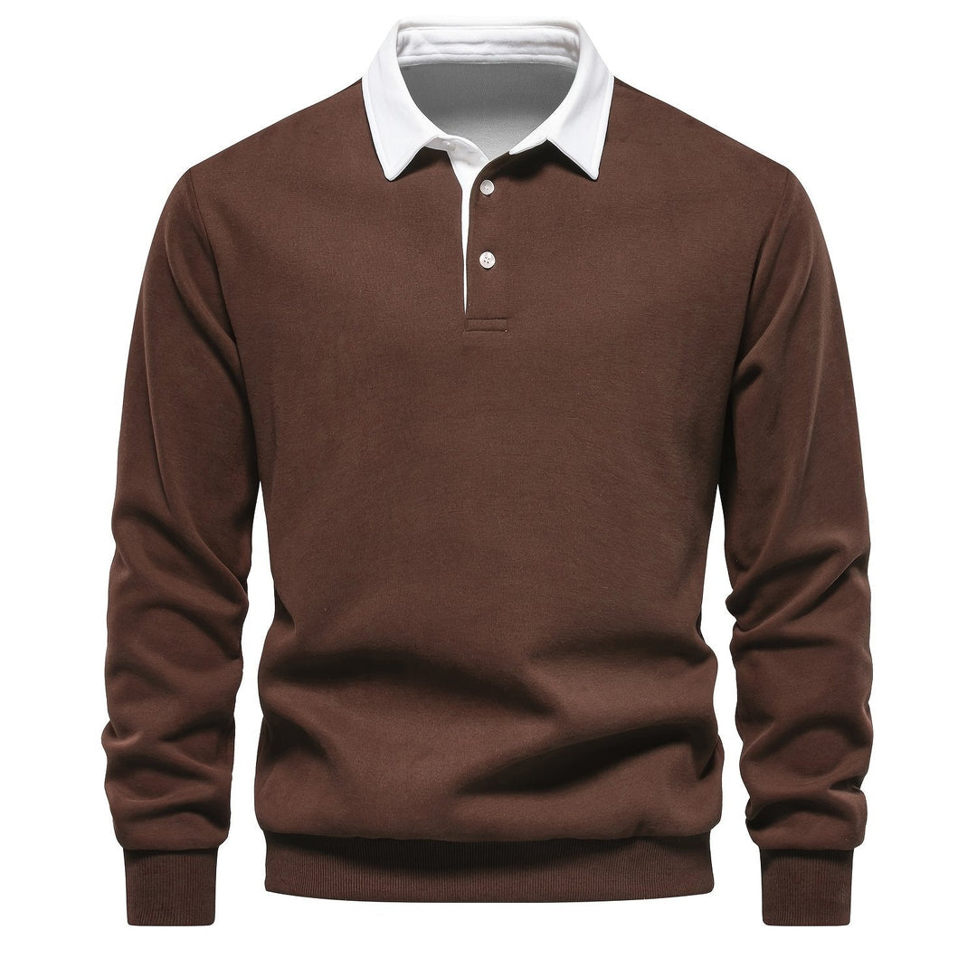 Dawid bluza polo z długim rękawem