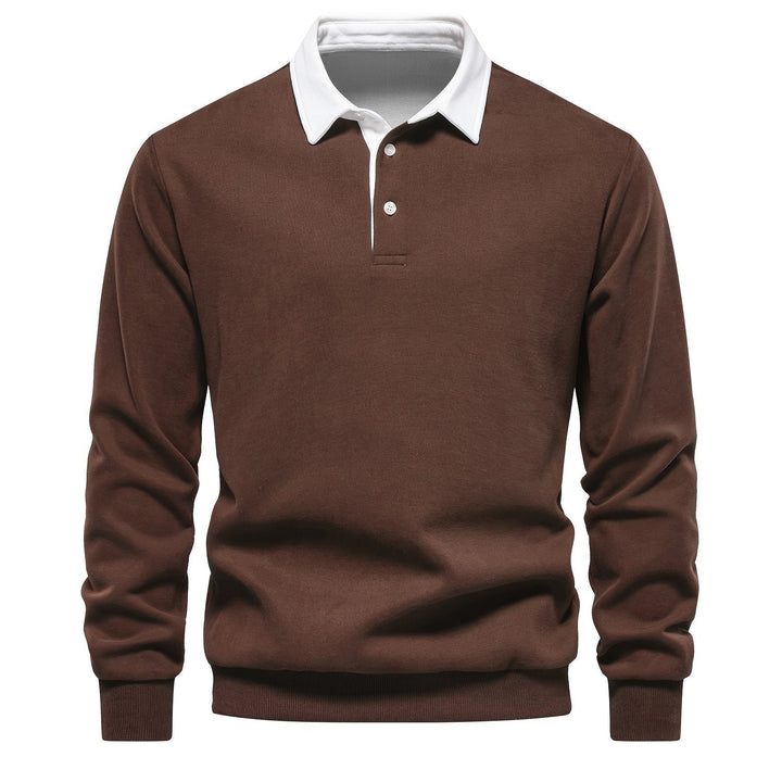 Dawid bluza polo z długim rękawem
