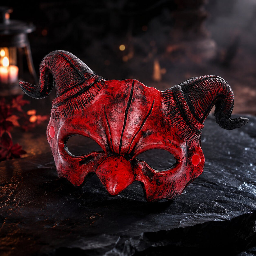 Glyph | Maska demona z rogami