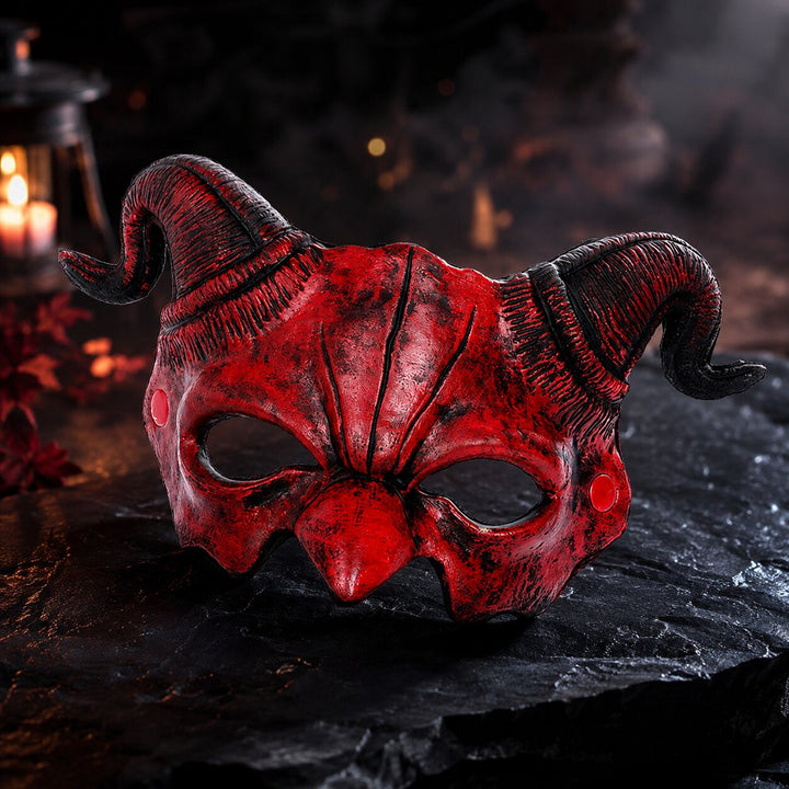 Glyph | Maska demona z rogami