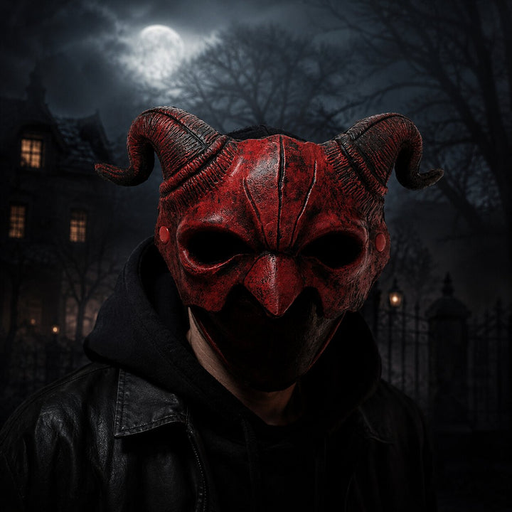 Glyph | Maska demona z rogami