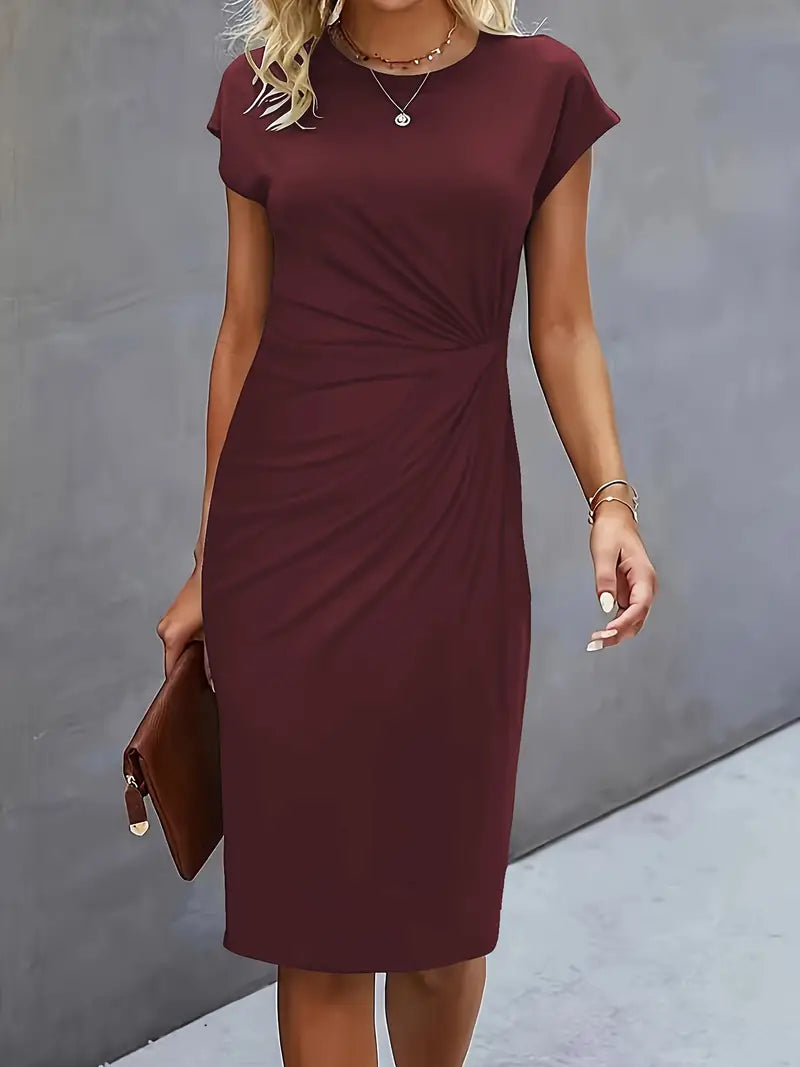 Milena | Elegancka Sukienka Midi Damska