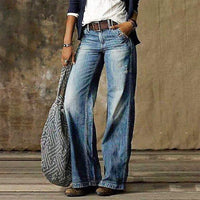 Zofia | Damskie Jeansy Wide Leg Vintage