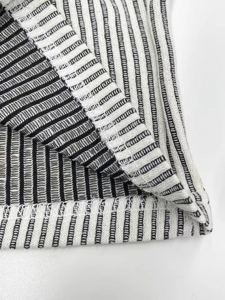 Alan | Męski T-Shirt z Fakturą Jacquard