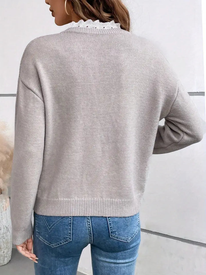 Renata | Sweter Lace Elegance