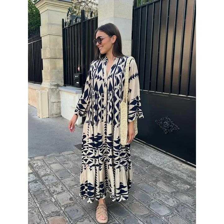 Kalina | Długa Sukienka Boho