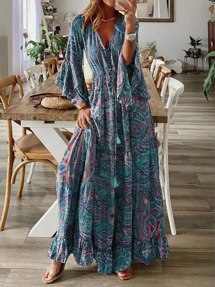 Kalina | Długa Sukienka Boho
