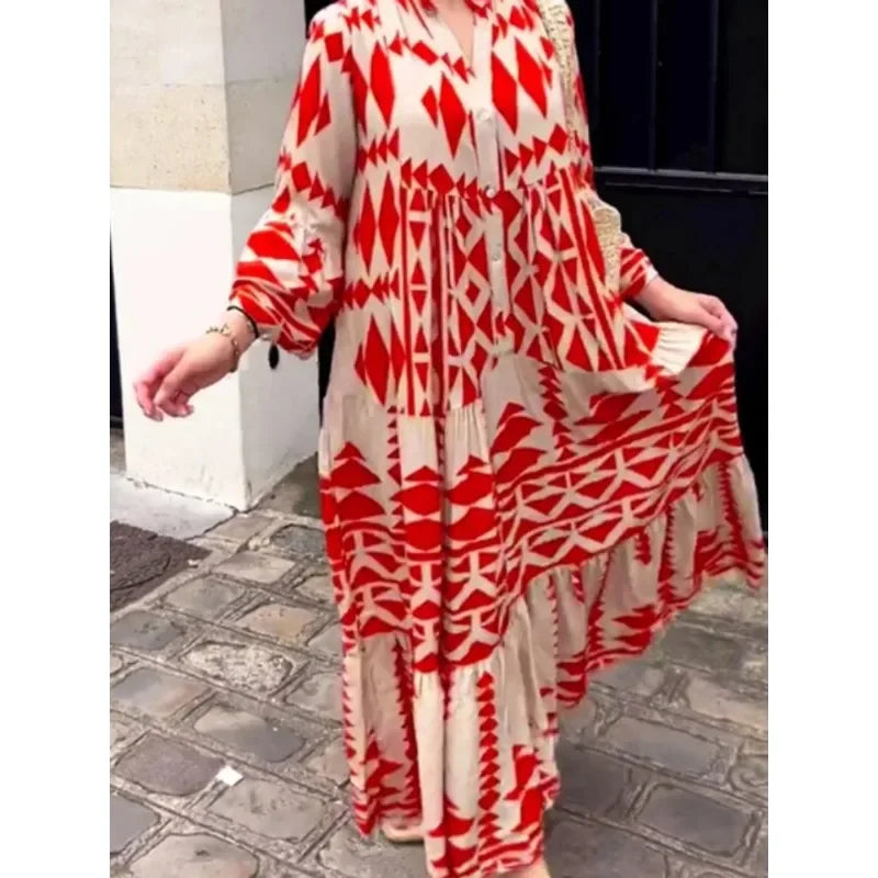 Kalina | Długa Sukienka Boho