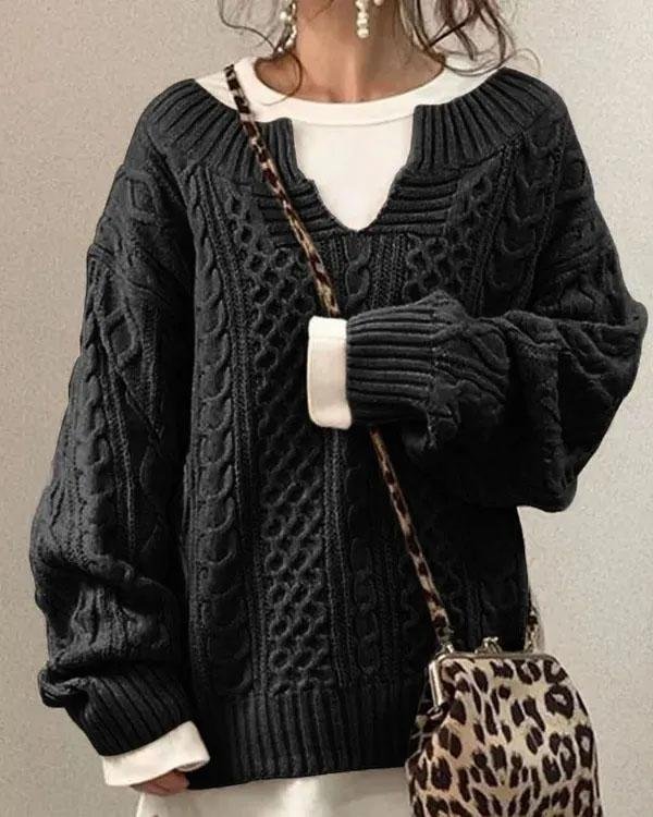Iga | Sweter oversize damski
