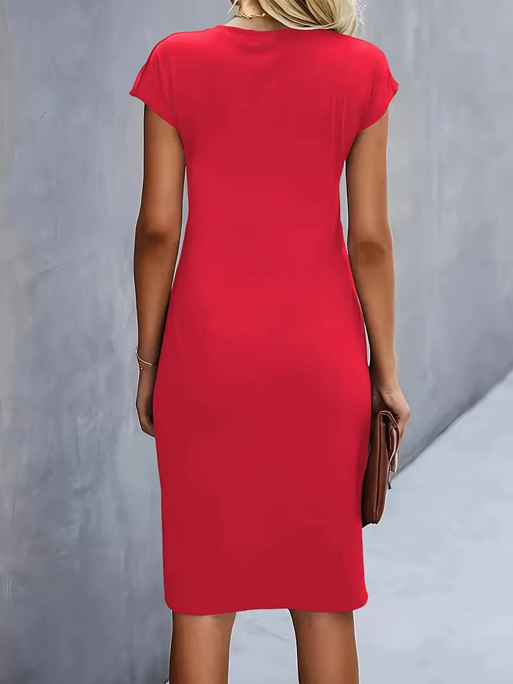 Milena | Elegancka Sukienka Midi Damska