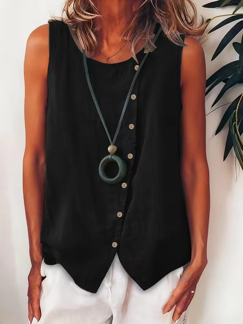 Marta | bluzka boho z guzikami