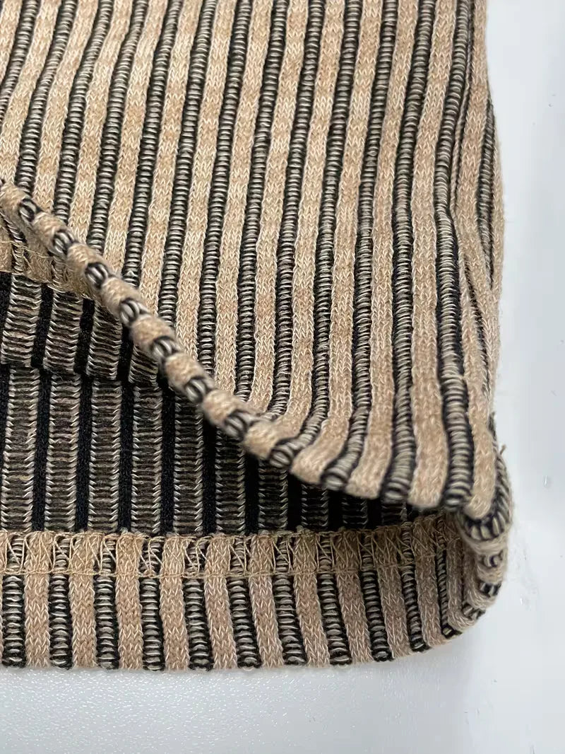 Alan | Męski T-Shirt z Fakturą Jacquard