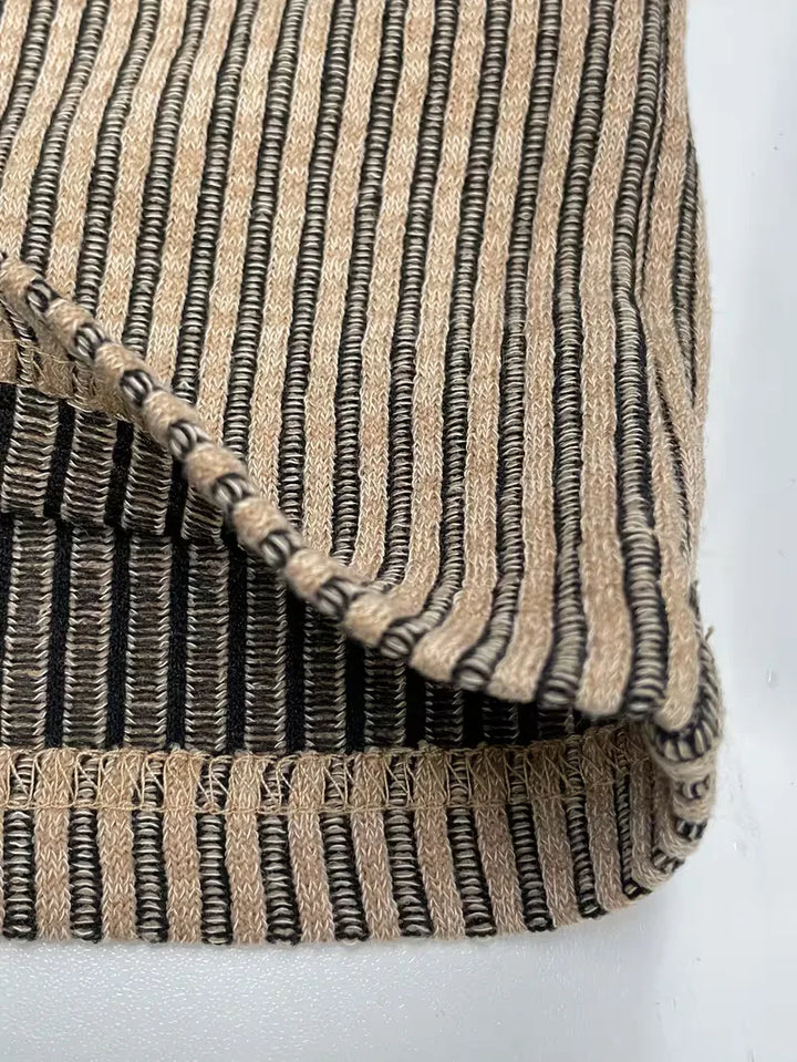 Alan | Męski T-Shirt z Fakturą Jacquard