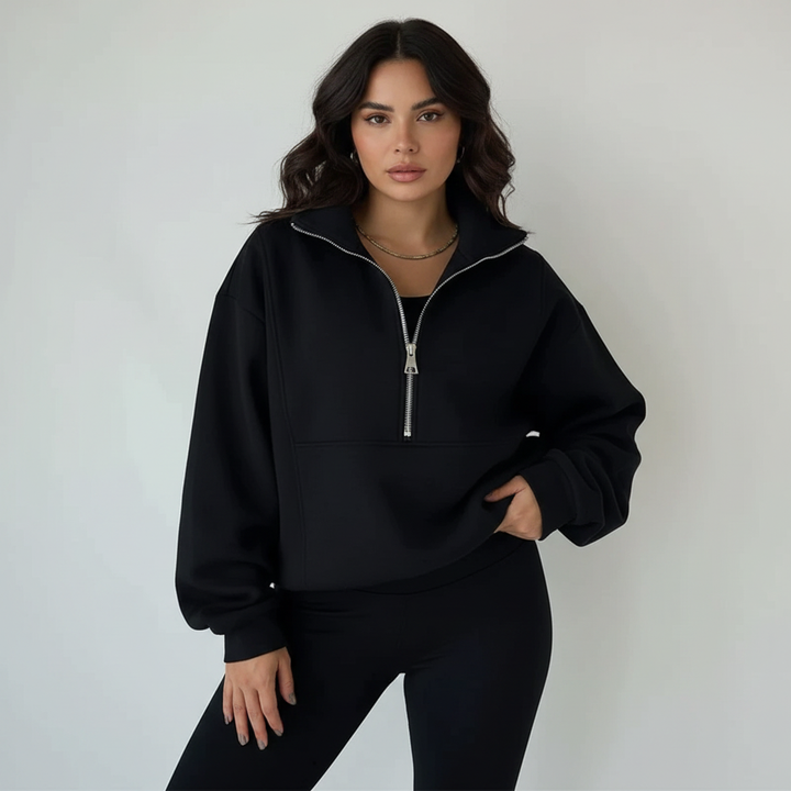Ewelina | Komplet Lounge Half Zip Balance