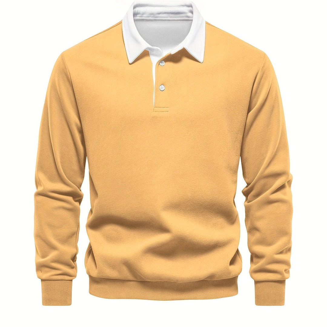 Dawid bluza polo z długim rękawem